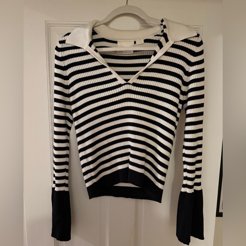 Maeve Sweater With Bell Bottom Sleeves